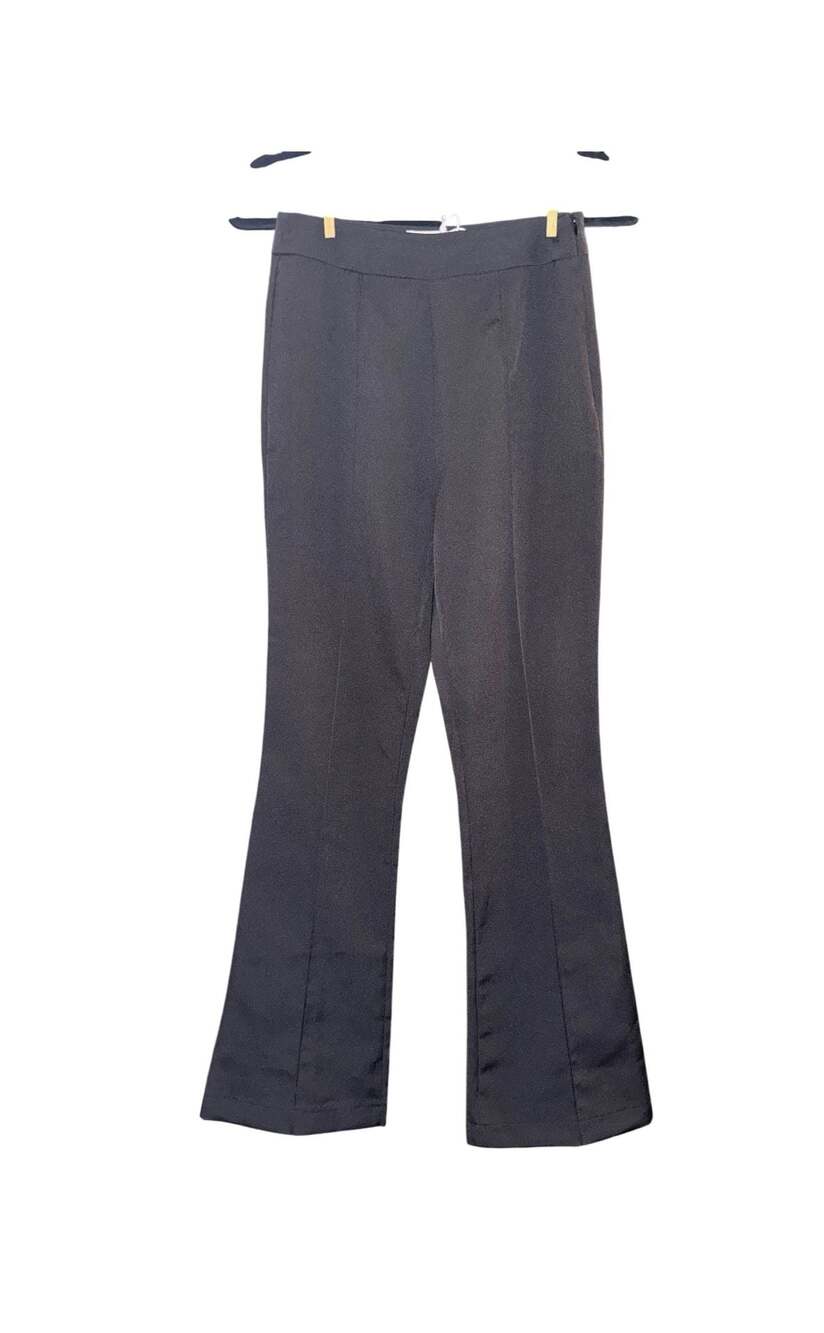 Princess Polly Jensen Pants Black US 2 AU 6 Flared Trousers